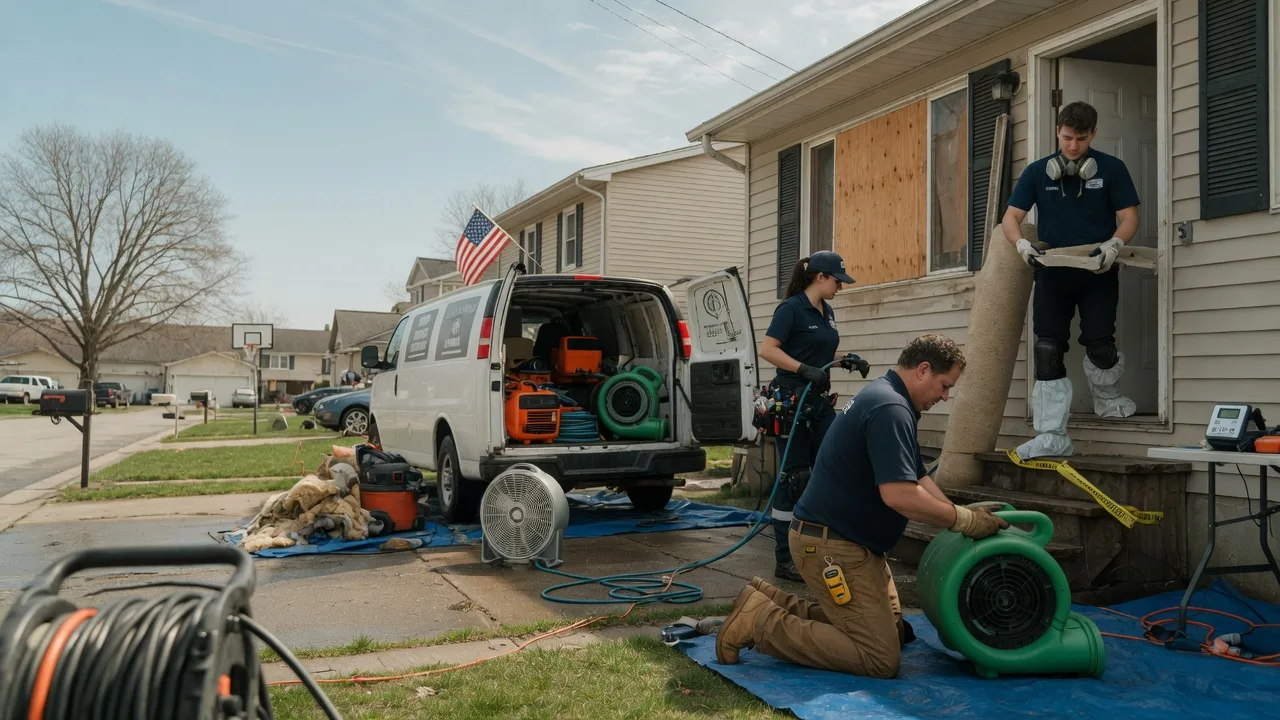 Water Damage Restoration in Palmer, KS near me